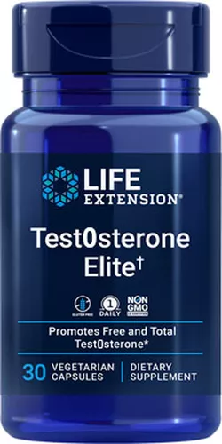 Life Extension Test0sterone EIite, 30 kapsułek roślinnych