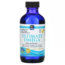 Nordic Naturals Ultimate Omega, 2840 mg, Cytryna, 119 ml