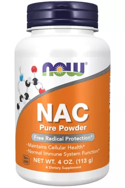 Now® Foods NOW NAC proszek (N-acetylo-L-cysteina), proszek