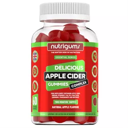 Nutrigums Kompleks jabłkowy, ocet jabłkowy, 60 cukierków w galarecie