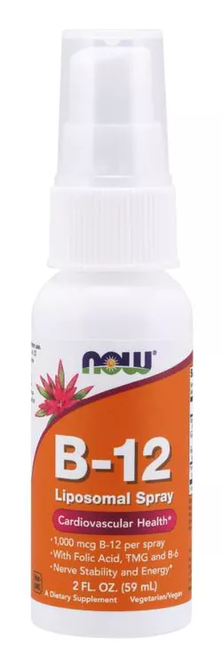 Now® Foods NOW Liposomalna witamina B12 59ml spray (Liposomalna witamina B12)