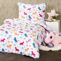 4Home Dziecięca pościel bawełniana Unicorn