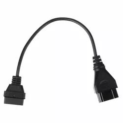 Sixtol OBD-II 12-pinowa redukcja dla samochodówciężarowych GAZ KABEL MECHANIKA 6