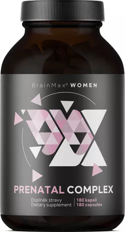 BrainMax Prenatal Complex, kompleks witamin dla kobiet w ciąży Ilość kapsułek: 180 kapslí