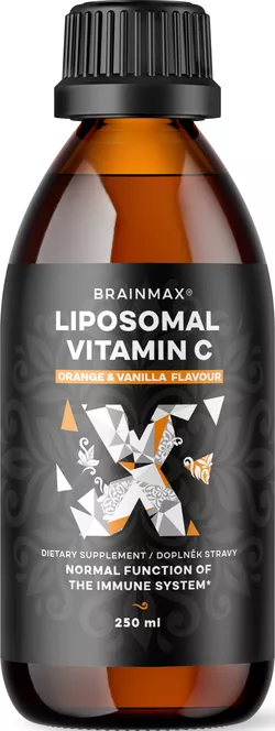 BrainMax Liquid Liposomal Vitamin C, Liposomalna witamina C, 250 ml