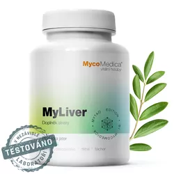 MycoMedica - MyLiver, Wsparcie wątroby, 90 kapsułek ziołowych