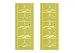 BrainMax Pure 10x Białkowe Ciasteczko BrainMax - Pistacja & Biała Czekolada, BIO, 60 g
