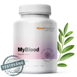 MycoMedica - MyBlood, wsparcie krwi, 90 kapsułek ziołowych