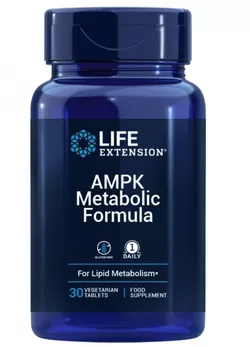 Life Extension AMPK Metabolic Formula, aktywator metaboliczny, 30 tabletek, UE
