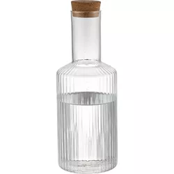 4Home Szklana karafka z korkiem Serve, 1 l