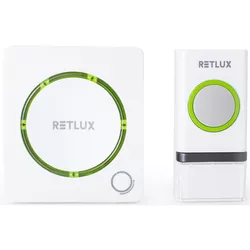 Retlux RDB 110 Bezprzewodowy dzwonek do gniazdka, 1x czytnik, zasięg 150 m