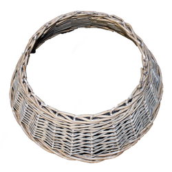 Wiklinowe opakowanie na stojak choinkowy brązowy, 60 x 26 x 42 cm