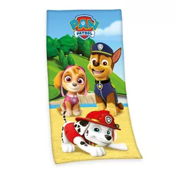 Ręcznik kąpielowy Paw Patrol Na plaży, 75 x 150 cm