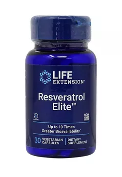 Life Extension Resveratrol EIite™, 30 kapsułek roślinnych