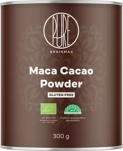 BrainMax Pure Maca Cacao, Kakao z Macą BIO, 300 g