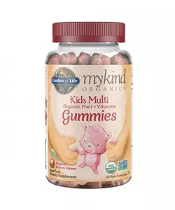 Garden of life Mykind Multivitamin Kids żelki Cherry, multiwitamina dla dzieci, wiśnia, 120 żelek