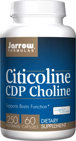 Jarrow Formulas Cytykolina (CDP-cholina, Cognizine), 250 mg, 60 kapsułek