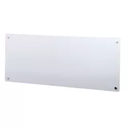 Mill Szklany grzejnik konwektorowy na ścianę 1200 W, biały