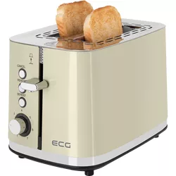 ECG ST 2766 Vintage Vanilla Toster