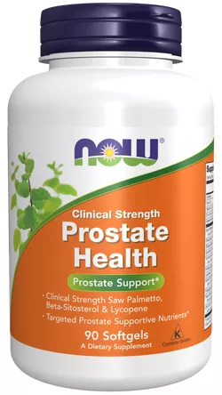 Now® Foods NOW Prostate Health Clinical Strength, kapsułki żelowe 90