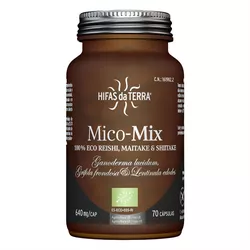 Hifas da Terra Mico-Mix (Reishi, Maitake, Shiitake), BIO, 70 kapsułek