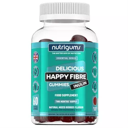Nutrigums Happy Fibre Inulina, prebiotyk, 60 żelków