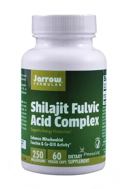 Jarrow Formulas Kompleks kwasu fulwowego Jarrow Shilajit, 60 kapsułek ziołowych