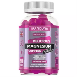 Nutrigums Cytrynian Magnezu, Cytrynian Magnezu, 60 żelków