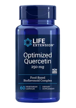 Life Extension Life Extension, zoptymalizowana kwercetyna, kwercetyna, 250 mg, 60 kapsułek ziołowych