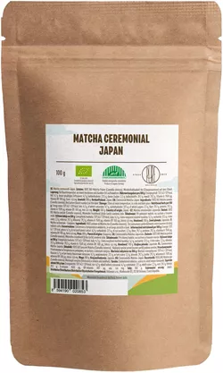 BrainMax Pure Matcha Ceremonial Japan BIO 100g
