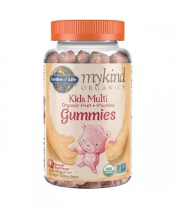 Garden of life Gumy Mykind Multivitamin Kids, multiwitaminy dla dzieci, 120 żelek