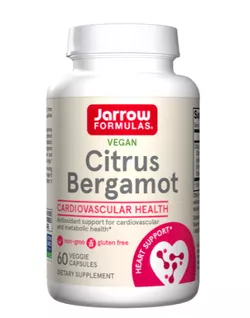 Jarrow Formulas Cytrusowa bergamotka, Ekstrakt z bergamotki cytrusowej, 500 mg, 60 kapsułek wegetariańskich