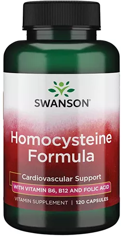 Swanson Homocysteine Formula, 120 kapsułek