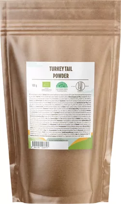 BrainMax Pure Turkey Tail (Coriolus) proszek, BIO 100g