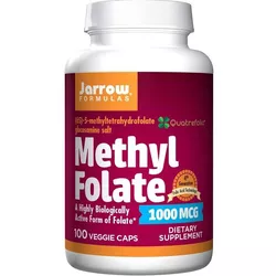 Jarrow Formulas Jarrow Methyl Folate (aktywna forma kwasu foliowego), 1000mcg, 100 kapsułek ziołowych