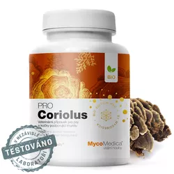 MycoMedica - Coriolus PRO, Produkt weterynaryjny dla psów i kotów, 90 kapsułek roślinnych
