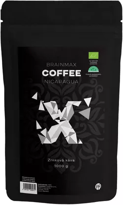 BrainMax Coffee Nicaragua, kawa ziarnista, BIO, 1000 g