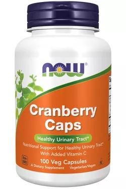 Now® Foods NOW Cranberry (żurawina), 100 kapsułek roślinnych