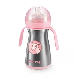 Tescoma Butelka termiczna PAPU PAPI 200 ml, różowa,