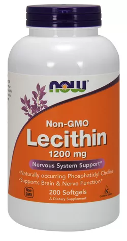 Now® Foods NOW Lecytyna (lecytyna), 1200 mg, 200 kapsułek softgel