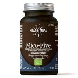 Hifas da Terra Mico-Five, wsparcie odporności, BIO, 70 kapsułek