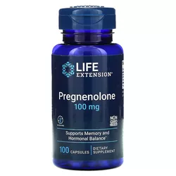 Life Extension Pregnenolon, 100 mg, 100 kapsułek