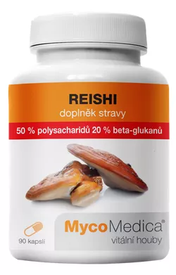 MycoMedica - Reishi 50% w wysokim stężeniu, 90 kapsułek ziołowych