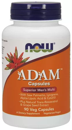 Now® Foods NOW Adam, Multiwitamina dla mężczyzn, 90 kapsułek ziołowych