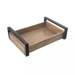 InDecor Taca dekoracyjna wykonana z drewna mango,35,5 x 27 x 8 cm