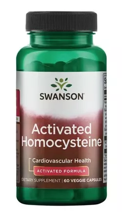 Swanson aktywowana homocysteina, 60 kapsułek warzywnych