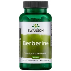 Swanson Berberyna, 400 mg, 60 kapsułek ziołowych