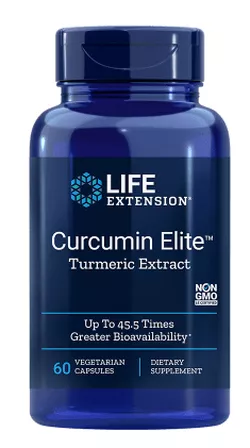 Life Extension Curcumin EIite ™ Turmeric Extract - ekstrakt z kurkumy, 60 kapsułek