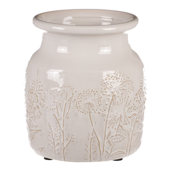 Wazon Flores, 14 x 19 cm, ceramika