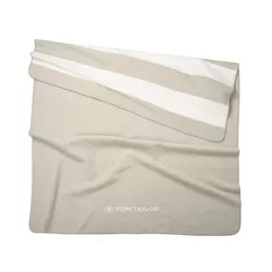 Tom Tailor Koc Jacquard Sunny Sand, 150 x 200 cm